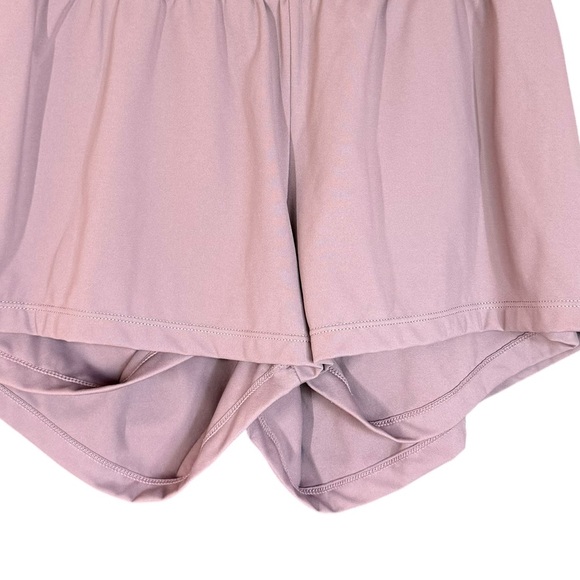 Vuori Performance Dream Knit Rose Mauve High Rise Lined Shorts Women’s Size S - Picture 8 of 13
